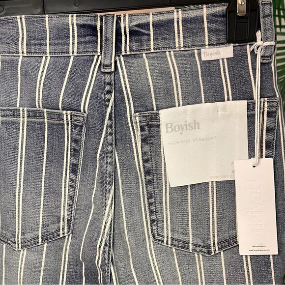 Boyish Women’s Carter Jeans in They Made me a Criminal Size 27 - Picture 5 of 13